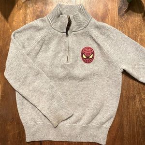 Crewcuts Spider-Man patch sweater